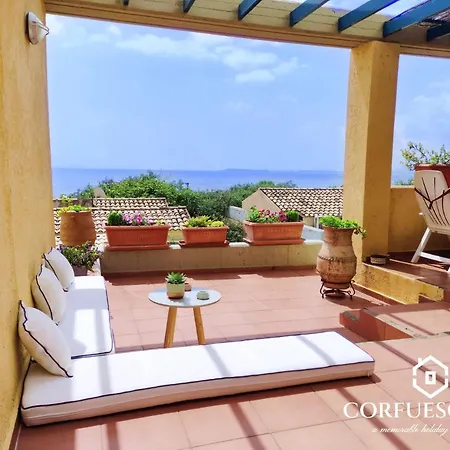 בית נופש Mira El Mar By Corfuescapes *